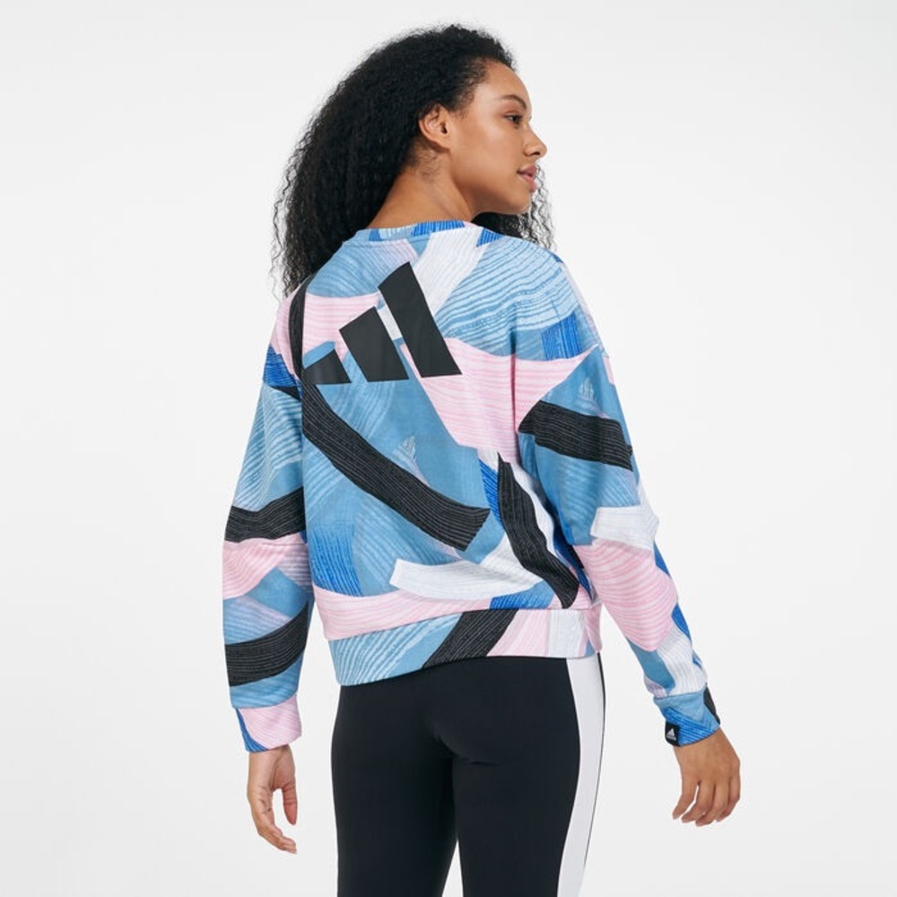 Adidas Women's Sportswear Nini Sum Graphic Sweatshirt